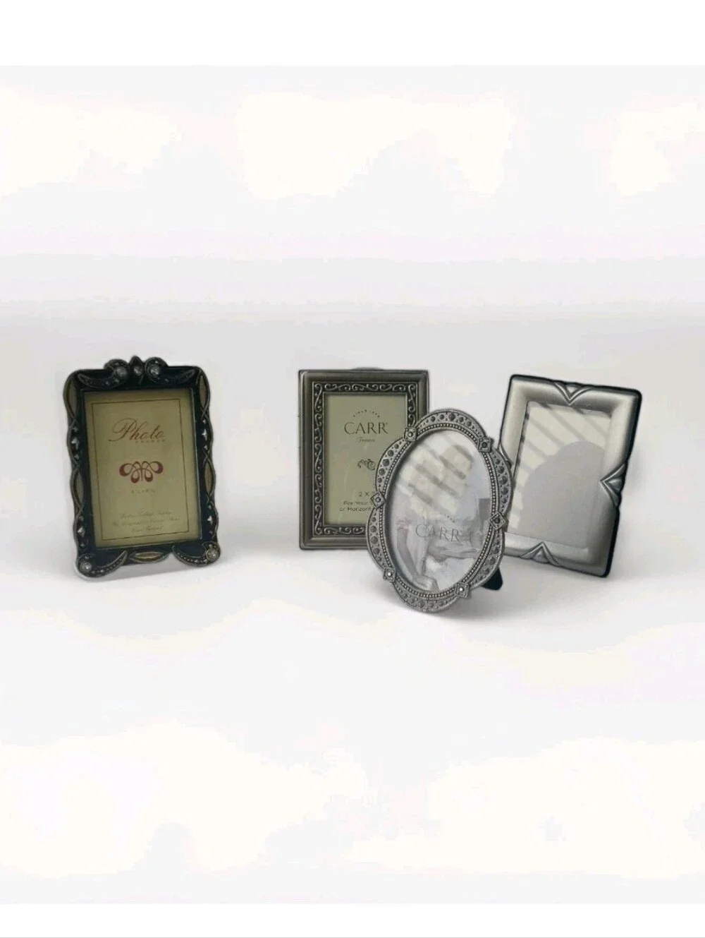 Decorative Silver & Pewter Photo Frame Collection - Home Accents Lot 4